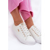 Moteriški Batai Iš Eko Oda Big Star RR274748 Balti | Kedai | jai24.lt