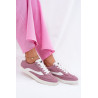 Moteriški Sneakers LEE LIAN WOMEN LOW 50251005.72G Violetiniai | Kedai | jai24.lt