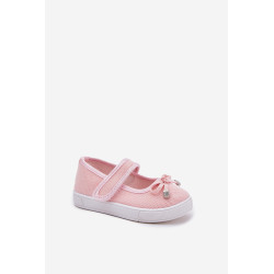 Vaikiški balerinos su kaspinu rožinės Amirinas 200740