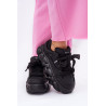 Moteriški Odiniai Sneakers Ant Masyvios Platformos GOE RR2N4044 Juodi | Kedai | jai24.lt