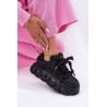 Moteriški Odiniai Sneakers Ant Masyvios Platformos GOE RR2N4044 Juodi | Kedai | jai24.lt