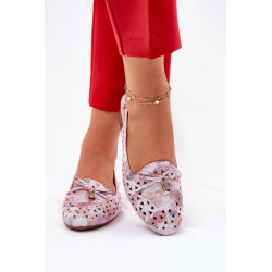 Išdykęs Balerinas Su Atvira Kulniuku Multicolor Navinnia 200771