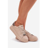 Moteriški Batai Iš Eko Oda Big Star RR274259 Bežiniai | Kedai | jai24.lt
