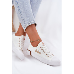 Moteriški Audiniai Sportbačiai Lee Cooper LCW-25-31-3428L Balti 200800