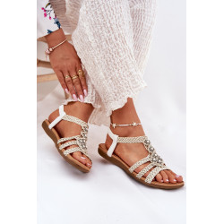 Moteriški Lygūs Sandalai Su Pinta Dirželiu Mėlyni Artiker 56C1325 200811