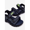 Vaikiški sandalai Lee Cooper LCW-25-34-3569K tamsiai mėlyni | Basutės vaikams | jai24.lt
