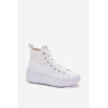 Aukšti Moteriški Sportbačiai Lee Cooper LCW-25-31-3461L Balti | Kedai | jai24.lt