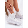 Aukšti Moteriški Sportbačiai Lee Cooper LCW-25-31-3461L Balti | Kedai | jai24.lt