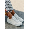 Moteriški Sportbačiai Su Siuvinėjimu Ant Platformos Lee Cooper LCW-25-31-3465L Baltos | Kedai | jai24.lt