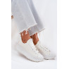 Moteriški Sportbačiai Su Siuvinėjimu Ant Platformos Lee Cooper LCW-25-31-3465L Baltos | Kedai | jai24.lt