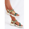 Moteriški Velcro sandalai D.Franklin DFSH406003 bordo | Sandalai moterims | jai24.lt
