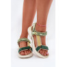 Moteriški Velcro sandalai D.Franklin DFSH406003 bordo | Sandalai moterims | jai24.lt