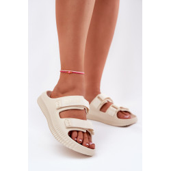 Moteriški Putų Batai Su Velcro Big Star RR274A529 Bežiniai 200913