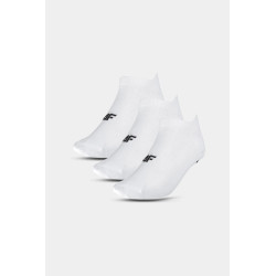 Moteriškos treniruočių kojinės 3 poros baltos 4FWMM00UFSOF136-10S 200931