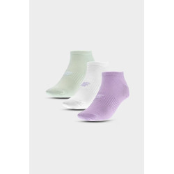 Moteriškos Casual Kulknies Kojinės 3 Poros Daugiakampės 4FWMM00USOCF276-91S 200932