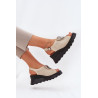 Moteriški Odiniai Šlepetės Su Platforma Ir Papuošimu Bežinės Artiker 56C0111 | Sandalai moterims | jai24.lt