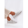 Moteriški Odiniai Sneakers Ant Platformos D&A LR51-796 Sidabriniai | Kedai | jai24.lt