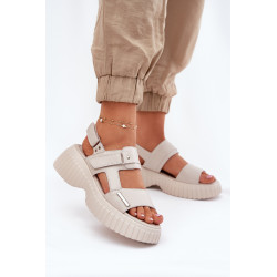 Odinės Moteriškos Platformos Šlepetės Juodos Mertella 200999