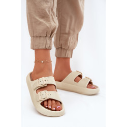 Moteriški Platforminiai Sandalai Su Sąsagomis Juodi Nitiana 201019