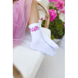 Vaikų Jaunimo Kojinės Baby Girl Baltos 201034