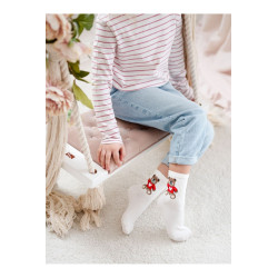 Vaikų Jaunimo Kojinės Lokys Ecru 201035