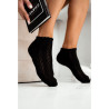 Moteriškos kulkšnies kojinės nėriniuotos juodos | Kojinės moterims | jai24.lt