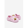 Vaikiški Putų Sandalai Su Spauda Rožiniai LEMIGOSE 880 | Šlepetės vaikams | jai24.lt