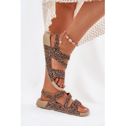 Moteriški Odiniai Sandalai Zazoo K1004 Leopardas 201089