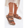 Moteriški Odiniai Sandalai Zazoo K1004 Leopardas | Sandalai moterims | jai24.lt
