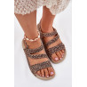 Moteriški Odiniai Sandalai Zazoo K1004 Leopardas | Sandalai moterims | jai24.lt