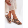 Moteriški Odiniai Sandalai Zazoo K1004 Leopardas | Sandalai moterims | jai24.lt