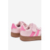 Sportiniai Bateliai Sneakers Vaikams Su Velcro Rožiniai Adelina | Kedai vaikams | jai24.lt