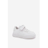 Vaikiški Sportiniai Batai Iš Eko Odos Balti Liora | Kedai vaikams | jai24.lt