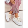 Moteriški Platforminiai Batai Su Dekoratyviais Šniūrais Bežiniai Tivora | Kedai | jai24.lt