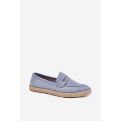 Vyriški Mokasinai Su Nėriniais Mėlyni Fiamar 201190