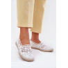 Nėriniuotos Espadrilles Moterims Juodos Adelira | Espadrilės | jai24.lt