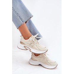 Moteriški Sneakers Ant Masyvios Padangos Bežiniai Davira 201216