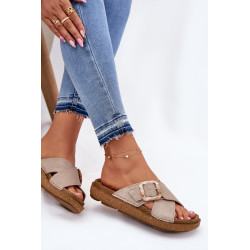 Moteriški sandalai su sagtimi Inblu ED000025 Juodi 201221