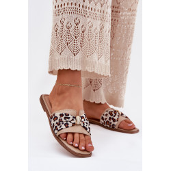 Moteriški Sandalai Su Žemu Kulnu Ir Lanku Bežiniai Avenza 201232