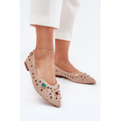 Moteriški Balerinos Papuošti Kristalais Bežiniai Valena 201244