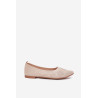 Audinės Moteriškos Balerinos Bežinės Zelira | Balerinos bateliai | jai24.lt