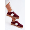 Suede Moteriški Sneakers Daniel Lopez SS2D4023 Bordo | Kedai | jai24.lt