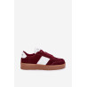 Suede Moteriški Sneakers Daniel Lopez SS2D4023 Bordo | Kedai | jai24.lt