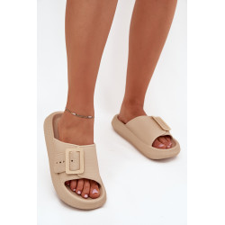 Moteriški Putų Šlepetės Su Sagtimi Vinceza 75207 Bežinės 201304