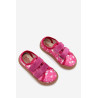 Batus Barefoot Mergaitėms Širdelės Milami Fuksija Saphira | Šlepetės vaikams | jai24.lt