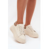 Moteriški Platforminiai Sportbačiai Big Star SS274246 Šviesiai Bežiniai | Kedai | jai24.lt