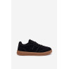 Moteriški Suede Sneakers Big Star SS274673 HI-POLY SYSTEM Juodi | Kedai | jai24.lt