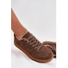 Moteriški Suede Sneakers Big Star SS274673 HI-POLY SYSTEM Juodi | Kedai | jai24.lt