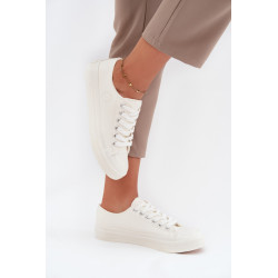 Šiltos Žemas Sportbačiai Moterims Big Star OO274927 Balti 201365