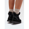 Moteriški Suede Sniego Batai Platformoje Su Pūku Big Star SS274369 Juodi | Žieminiai batai | jai24.lt